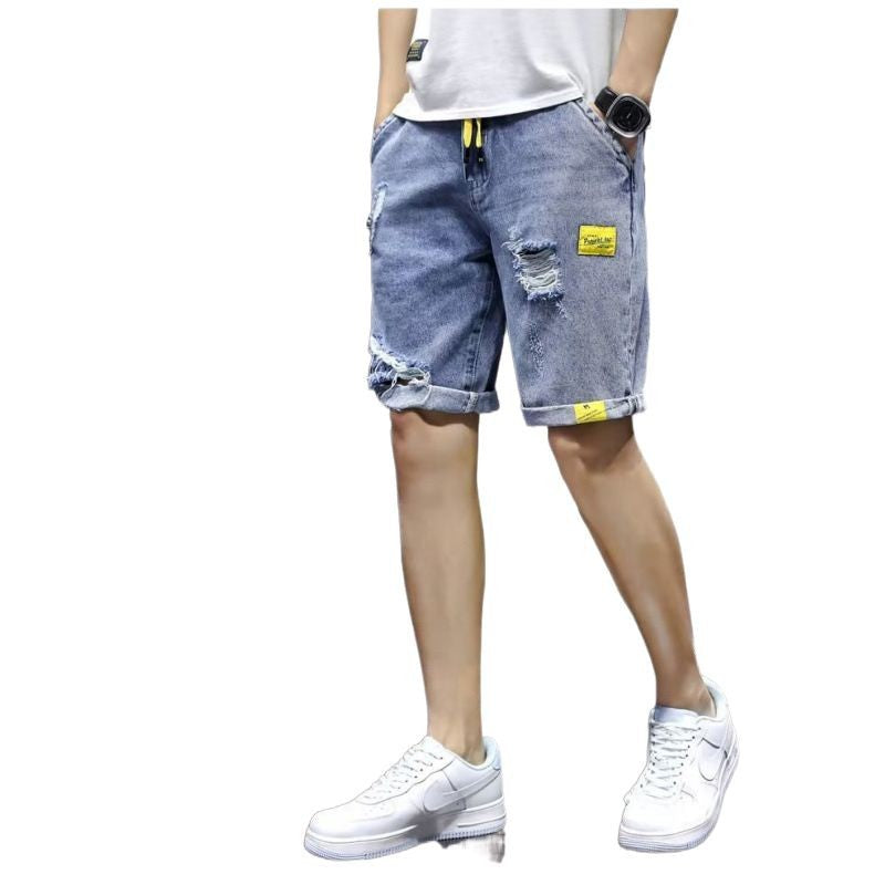 Summer Thin Denim Shorts