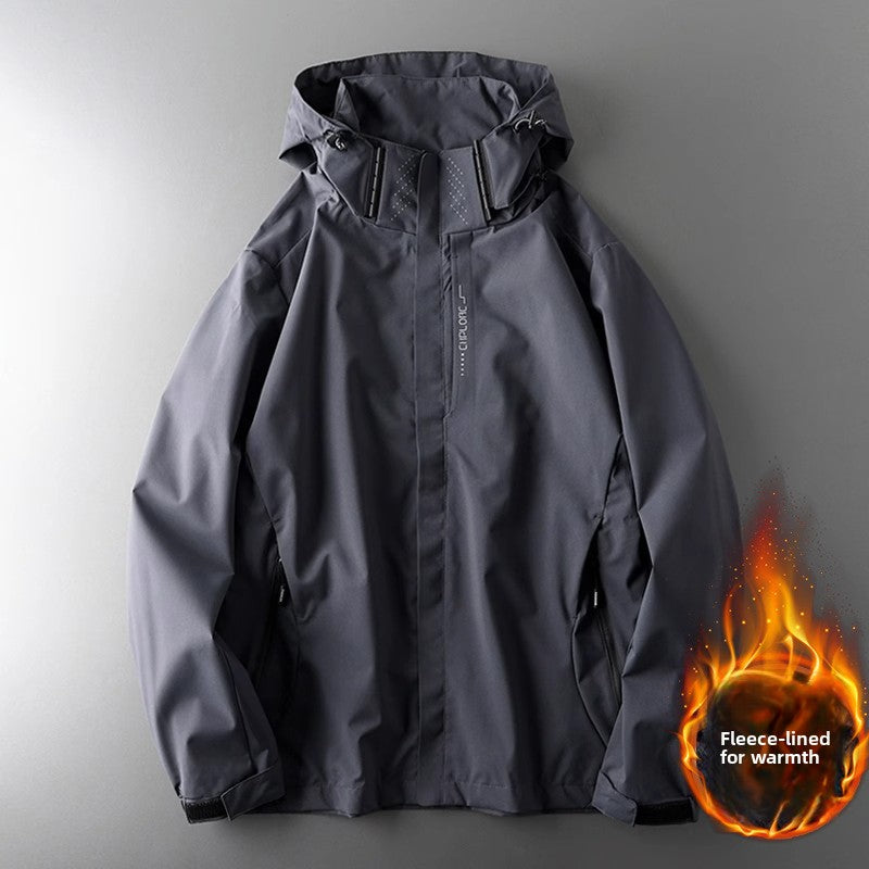 Waterproof Windproof Outdoor Jacket for Men and Women