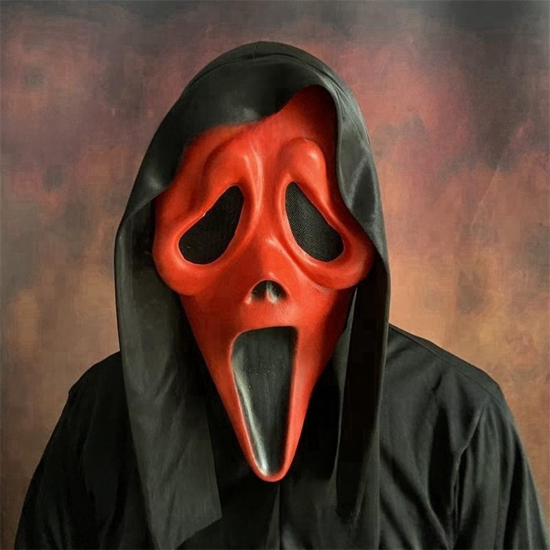 latex halloween mask