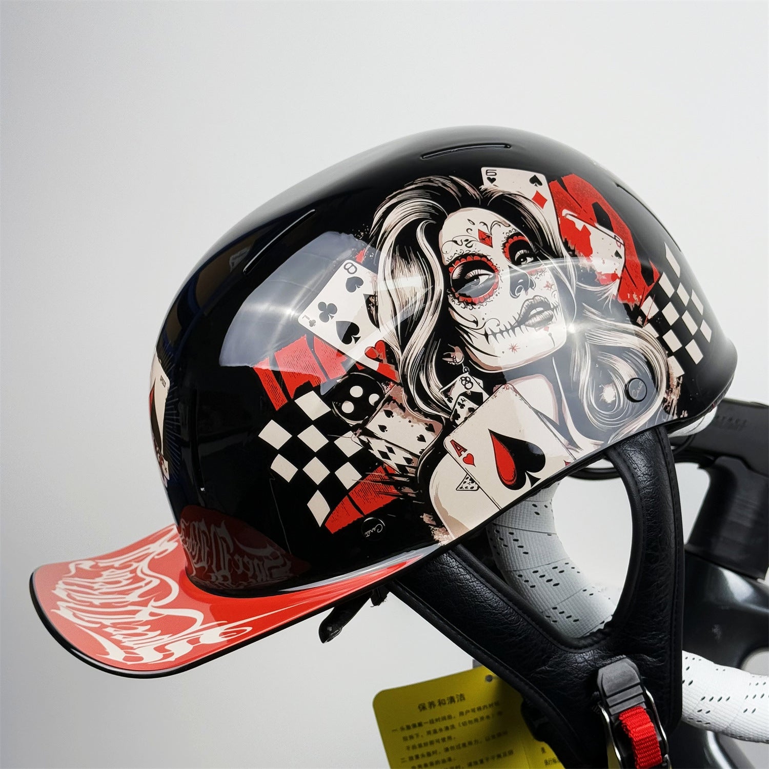 Summer vintage half helmet