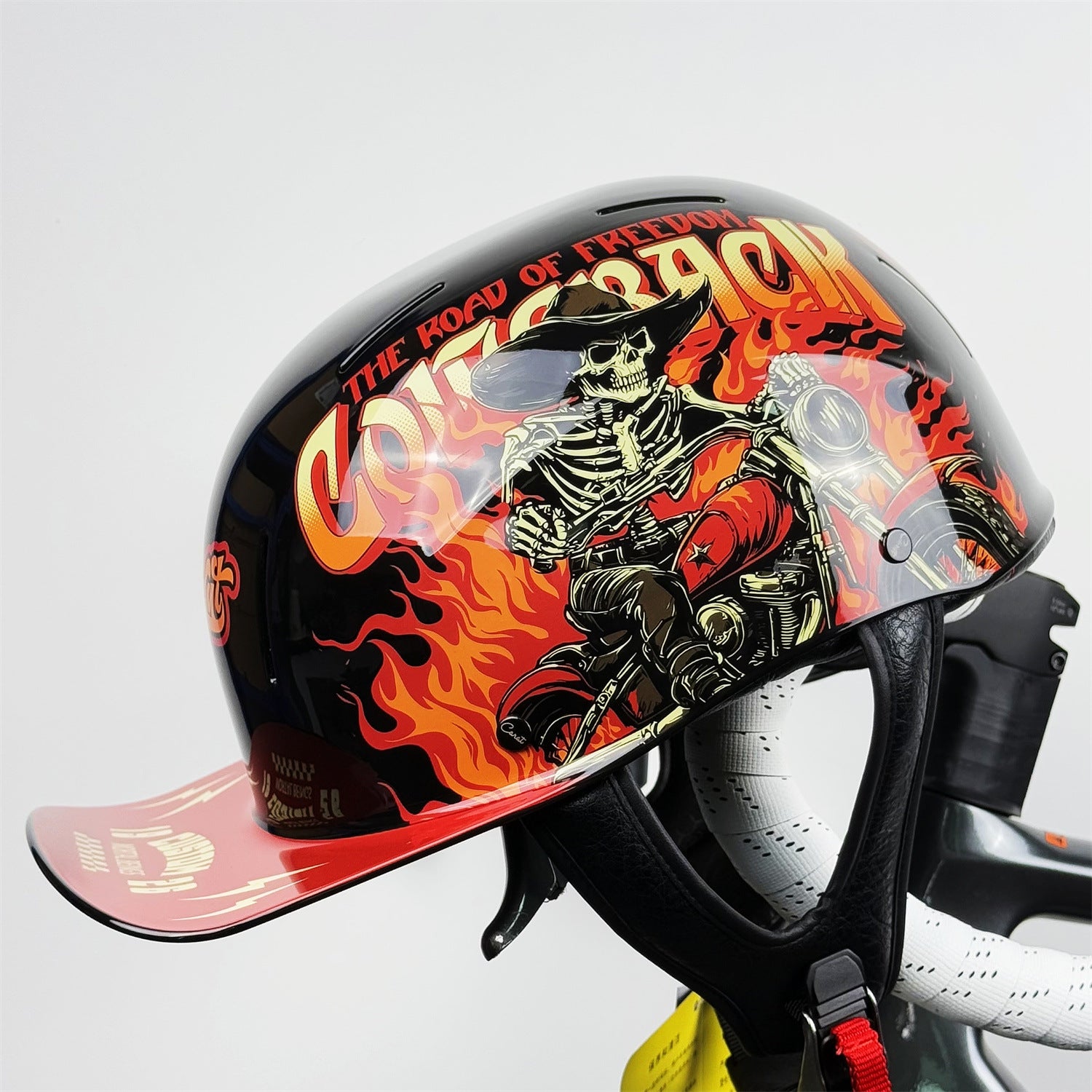 Summer vintage half helmet