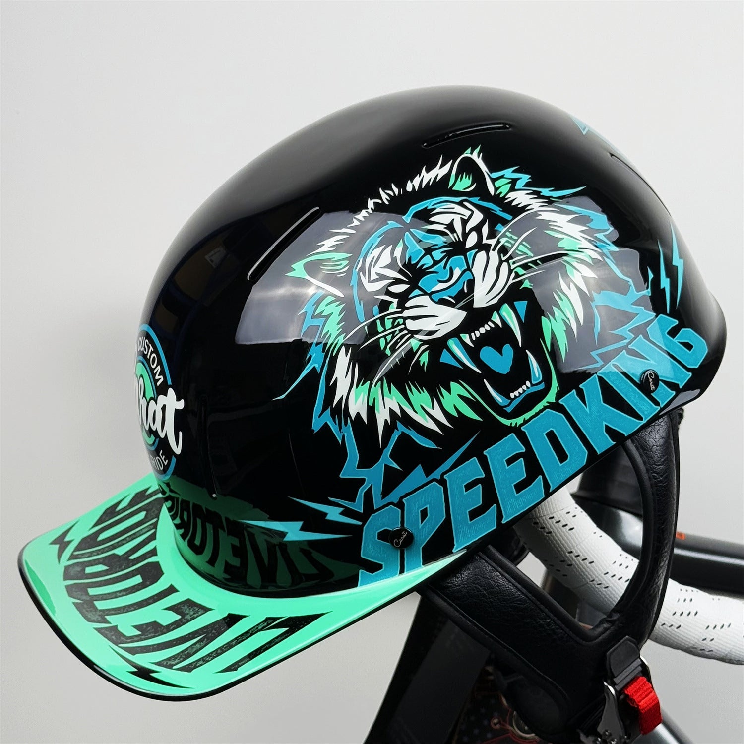 Summer vintage half helmet