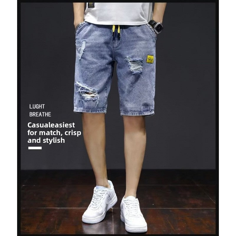 Summer Thin Denim Shorts