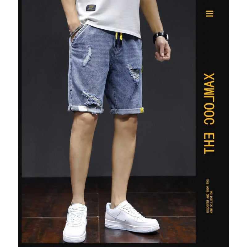 Summer Thin Denim Shorts