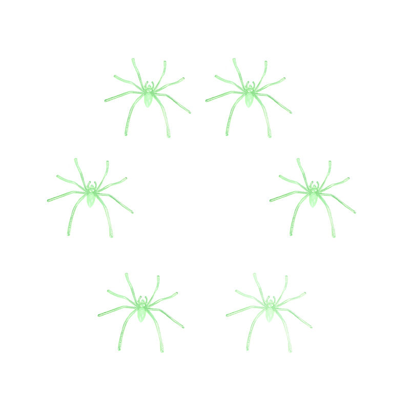 Halloween glowing little spider
