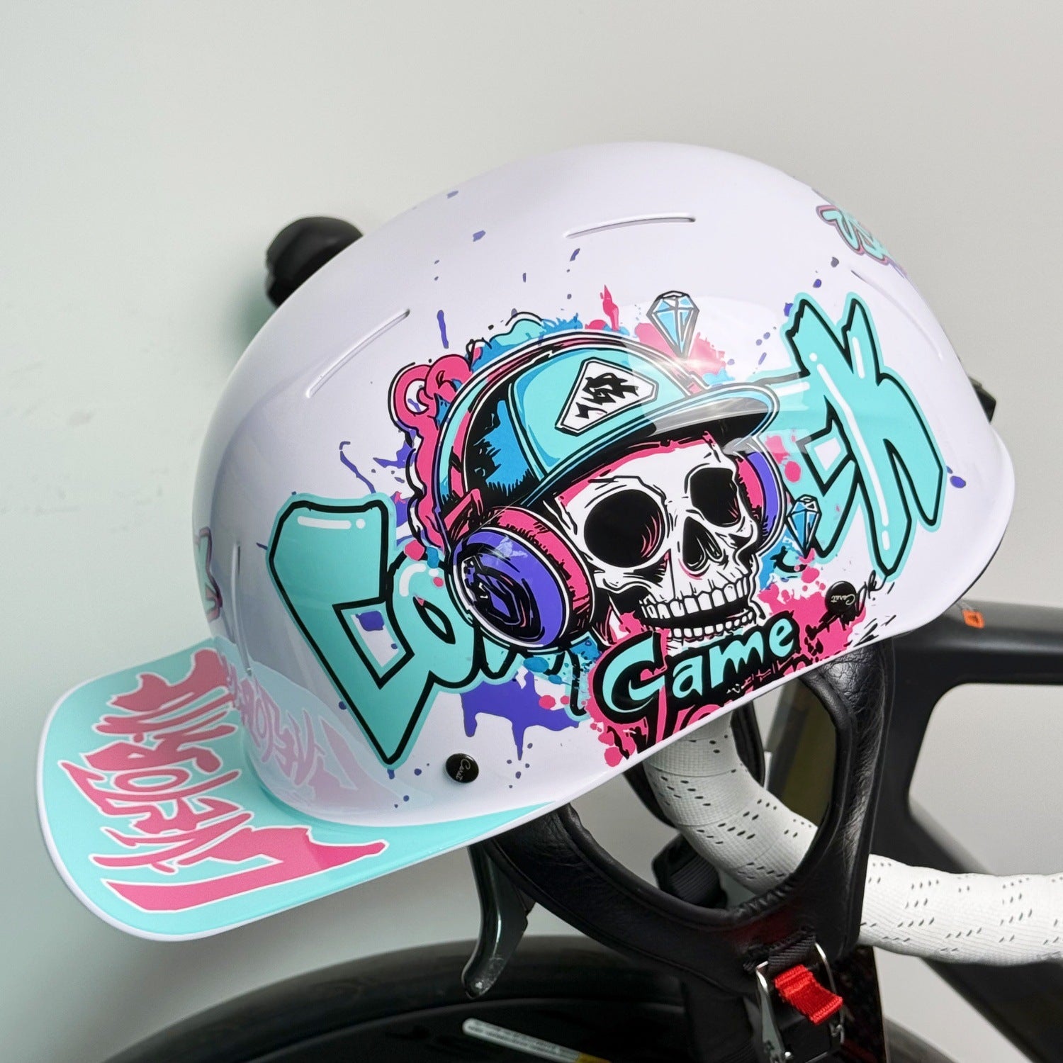 Summer vintage half helmet