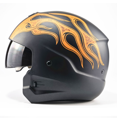 Retro Motorcycle Half Helmet